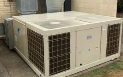 Changeover of 34kW package unit at industrial premises